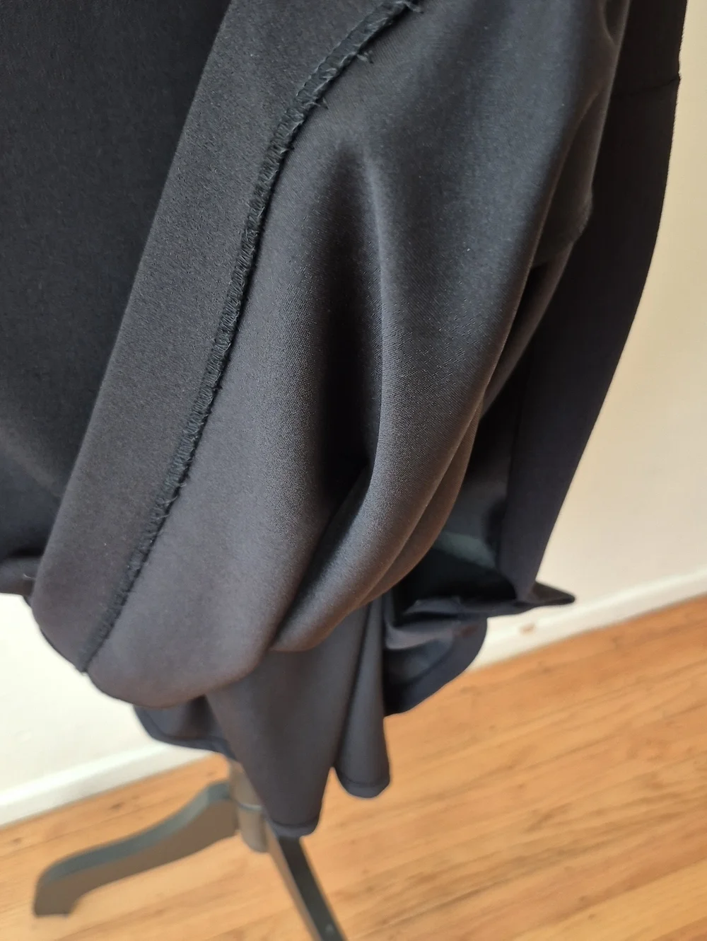 Ralph Lauren Womens Black Sleeveless Cowl Neck Midi Sheath Evening Dress Sz 10